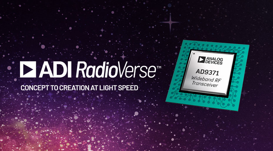 AD9371 RadioVerse 통합 RF 트랜시버